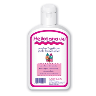 Heliosana ulei - pentru îngrijirea pielii bebelușilor 150ml